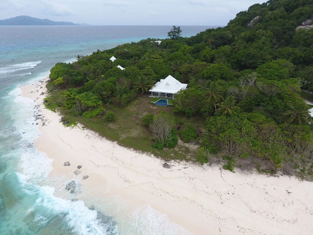 Cousine Island — the beach