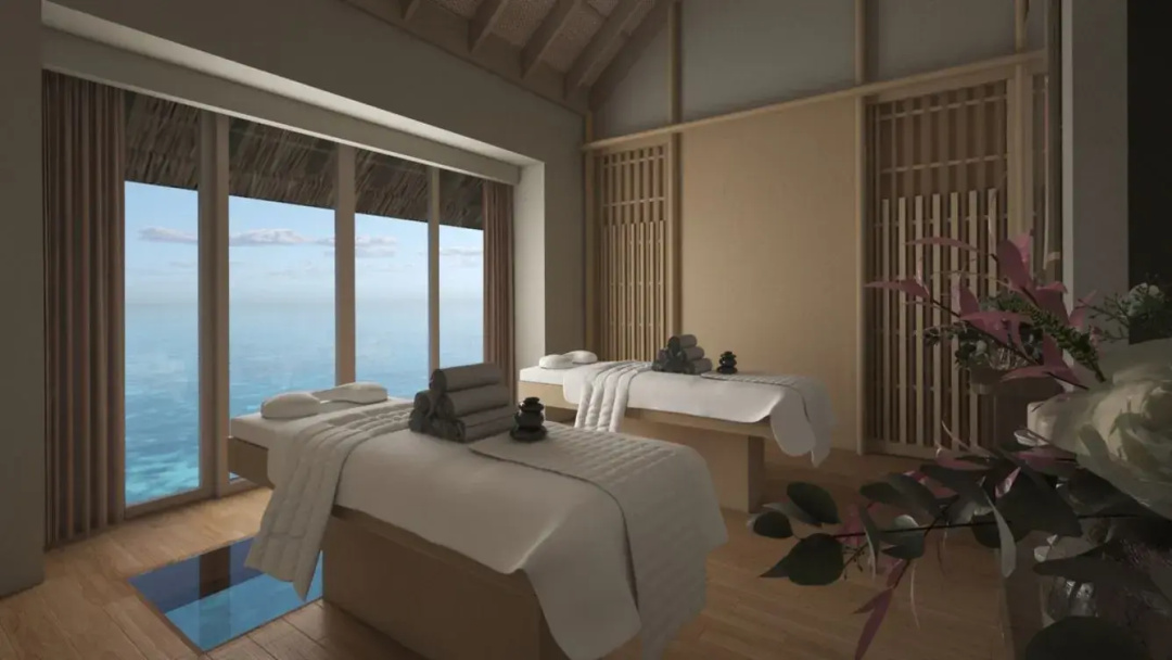 JW Marriott Maldives Kaafu Atoll Island Resort — a balcony