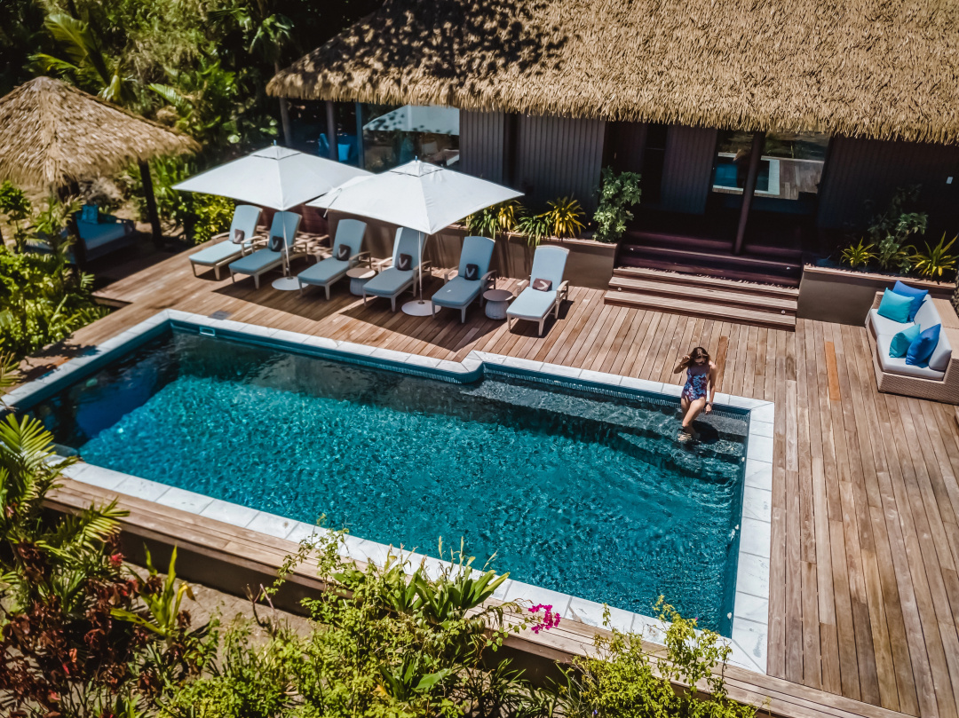 Vomo Island Fiji — the pool