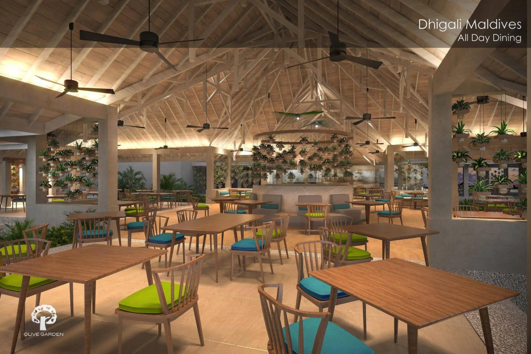 Dhigali Maldives — dining