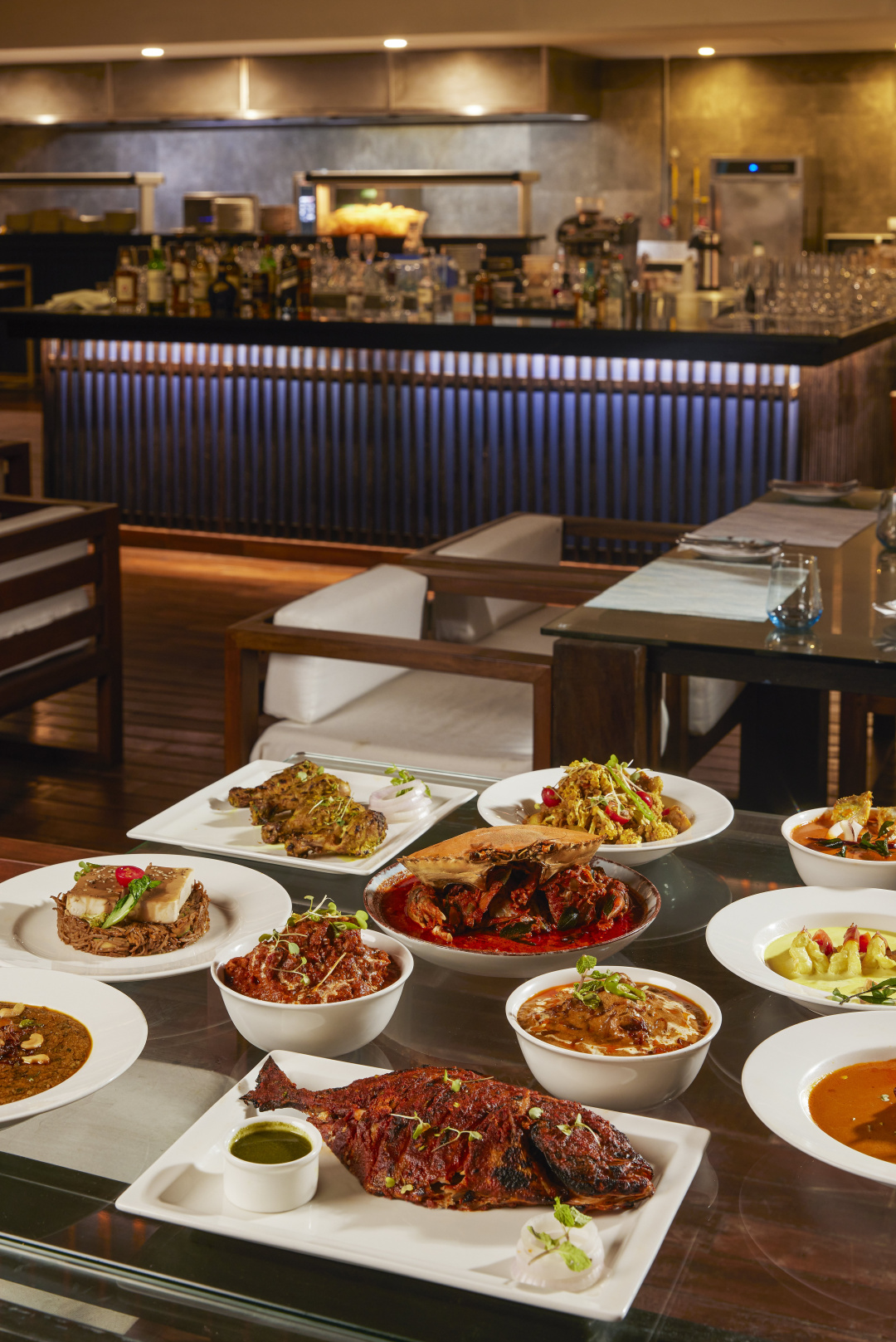 Taj Exotica Resort & Spa, Andamans — the food