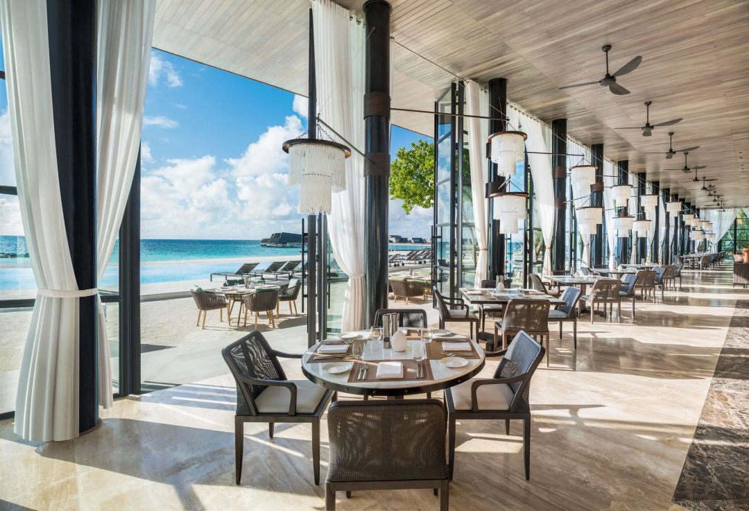 The St. Regis Maldives Vommuli Resort — the grounds