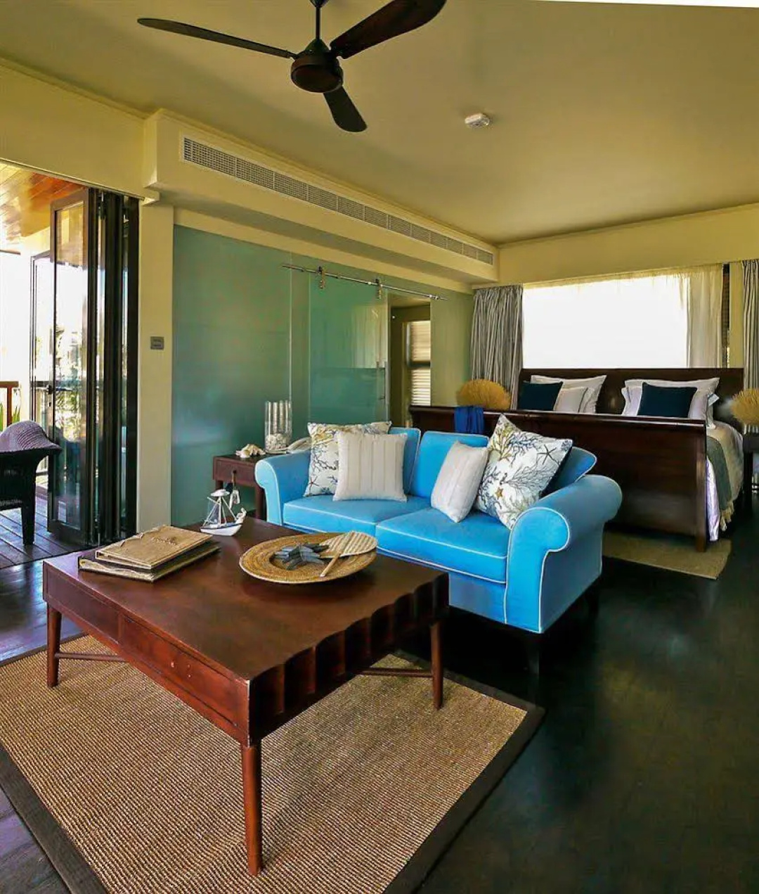 Dhevatara Beach Hotel — a room