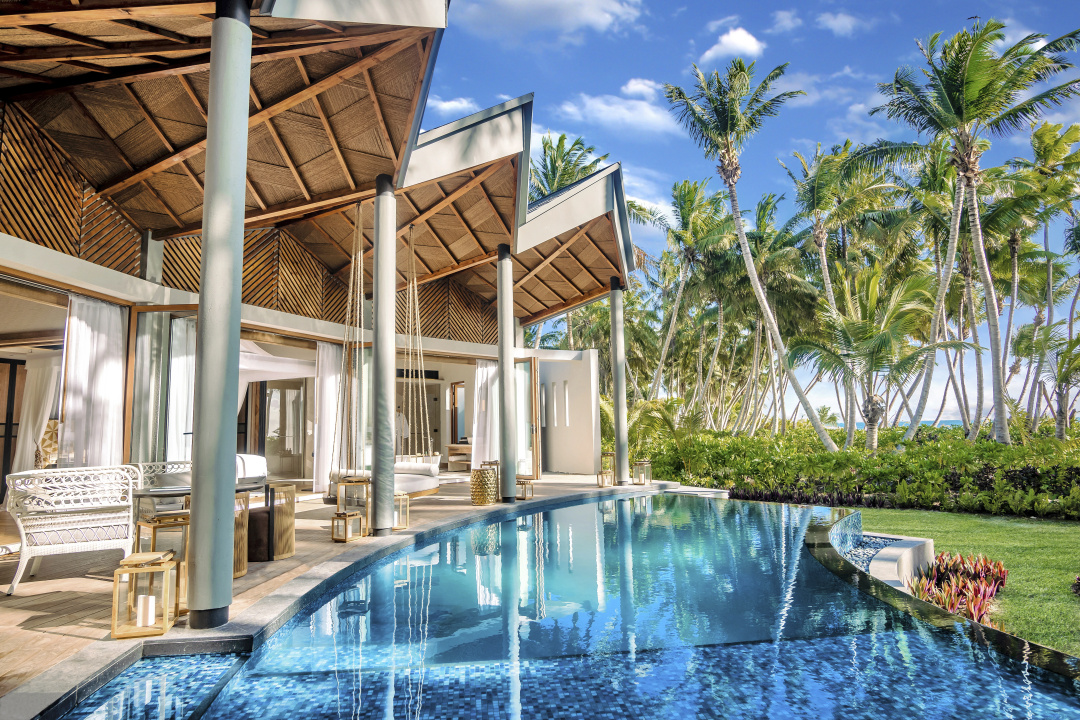 Waldorf Astoria Seychelles Platte Island — the pool