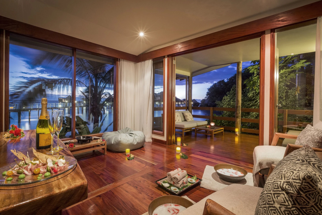 Likuliku Lagoon Resort — a room