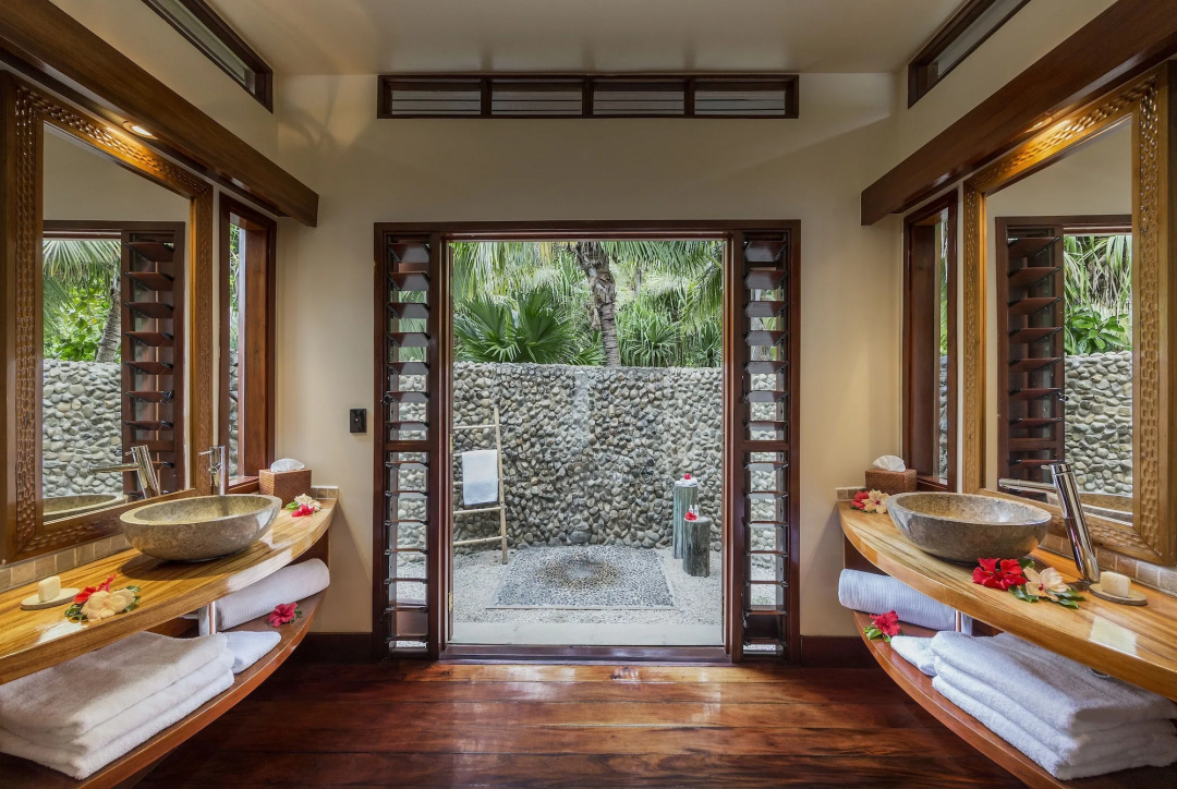 Likuliku Lagoon Resort — a balcony