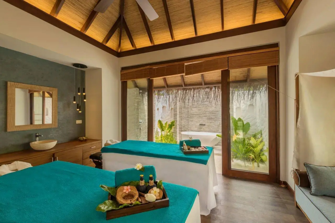 Fushifaru Maldives Resort — a room