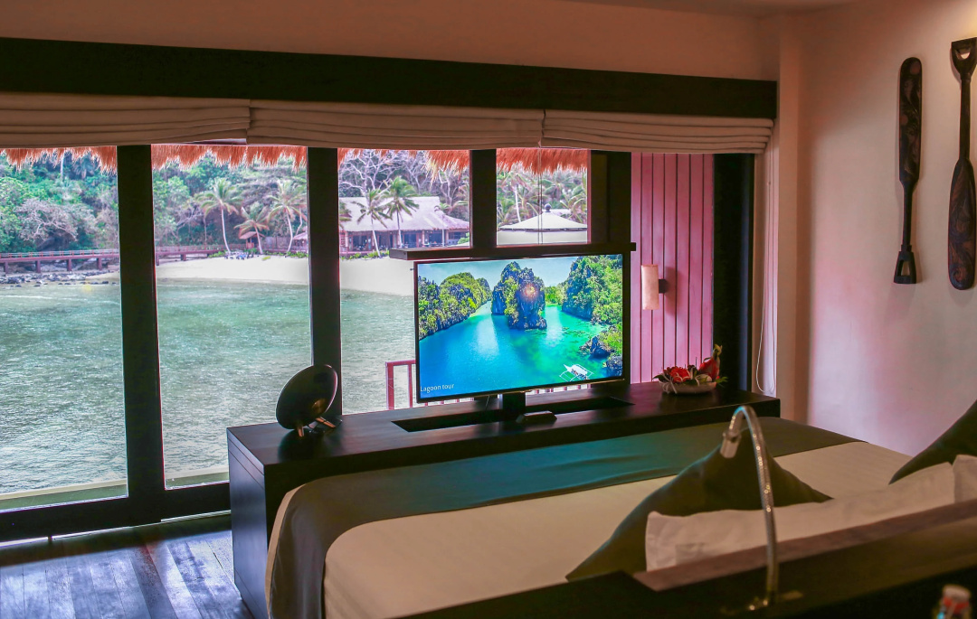 Cauayan Island Resort — a balcony