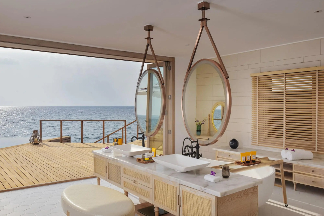 Milaidhoo Island Maldives — a bathroom