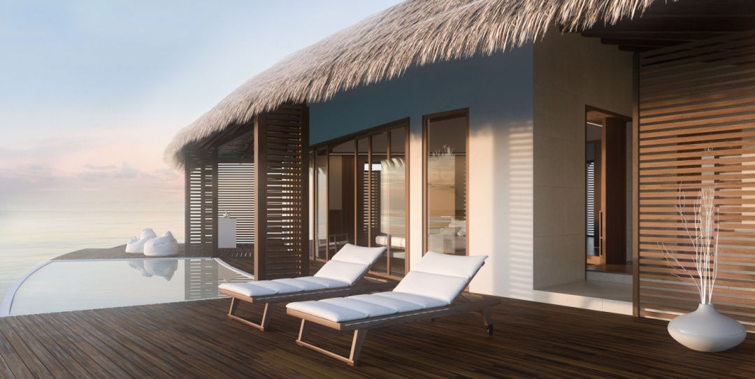 Cinnamon Velifushi Maldives Hotel — the grounds