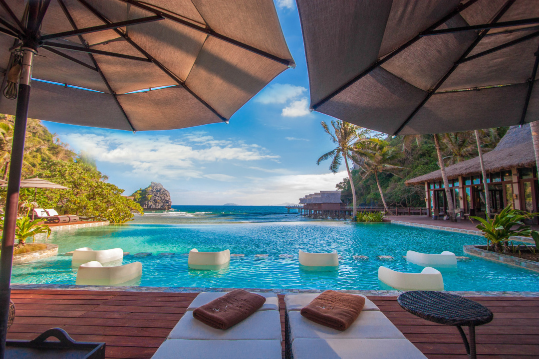 Cauayan Island Resort — the pool