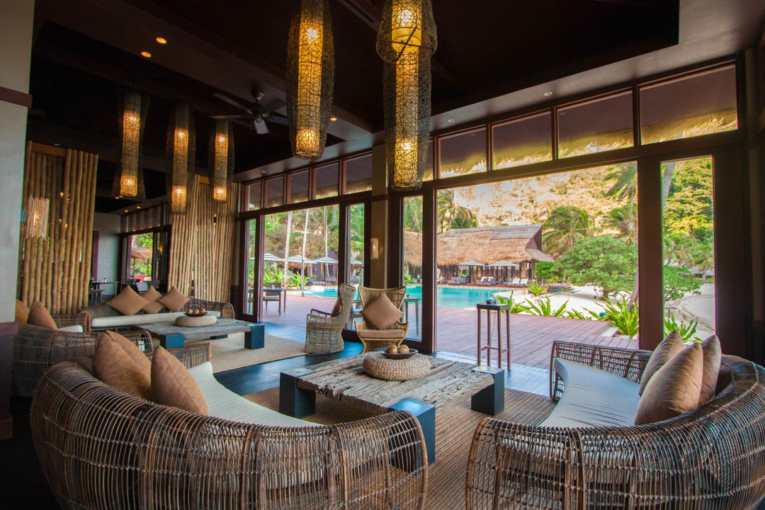Cauayan Island Resort — a balcony