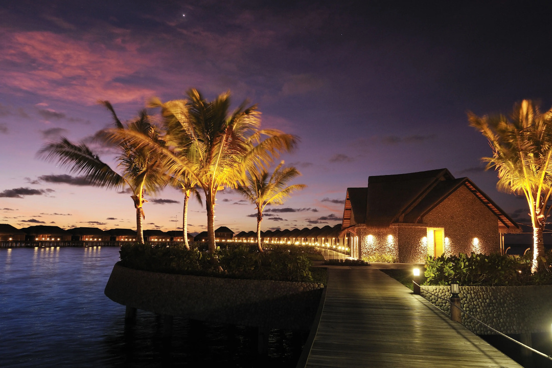 Ayada Maldives Hotel — the grounds