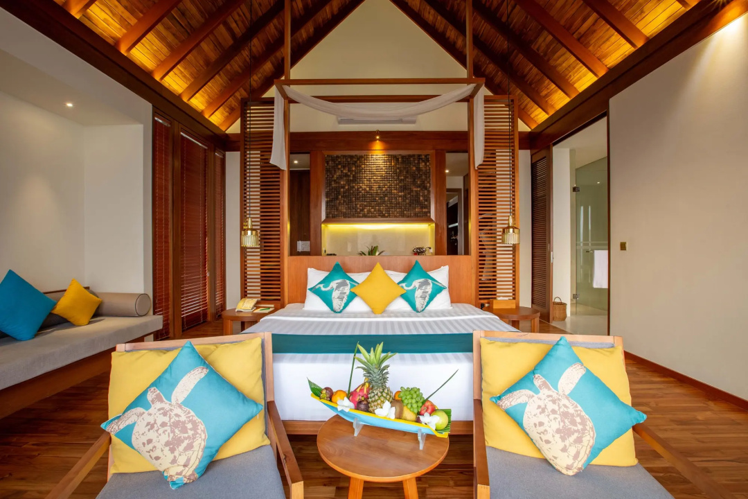 Ocean Double Pool Villa with sunset view