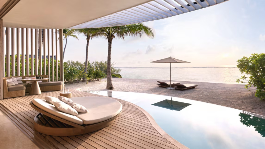 1 Bedroom Beach Double Pool Villa with sunrise view
