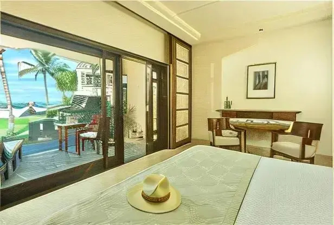 Double Junior Suite with lagoon view