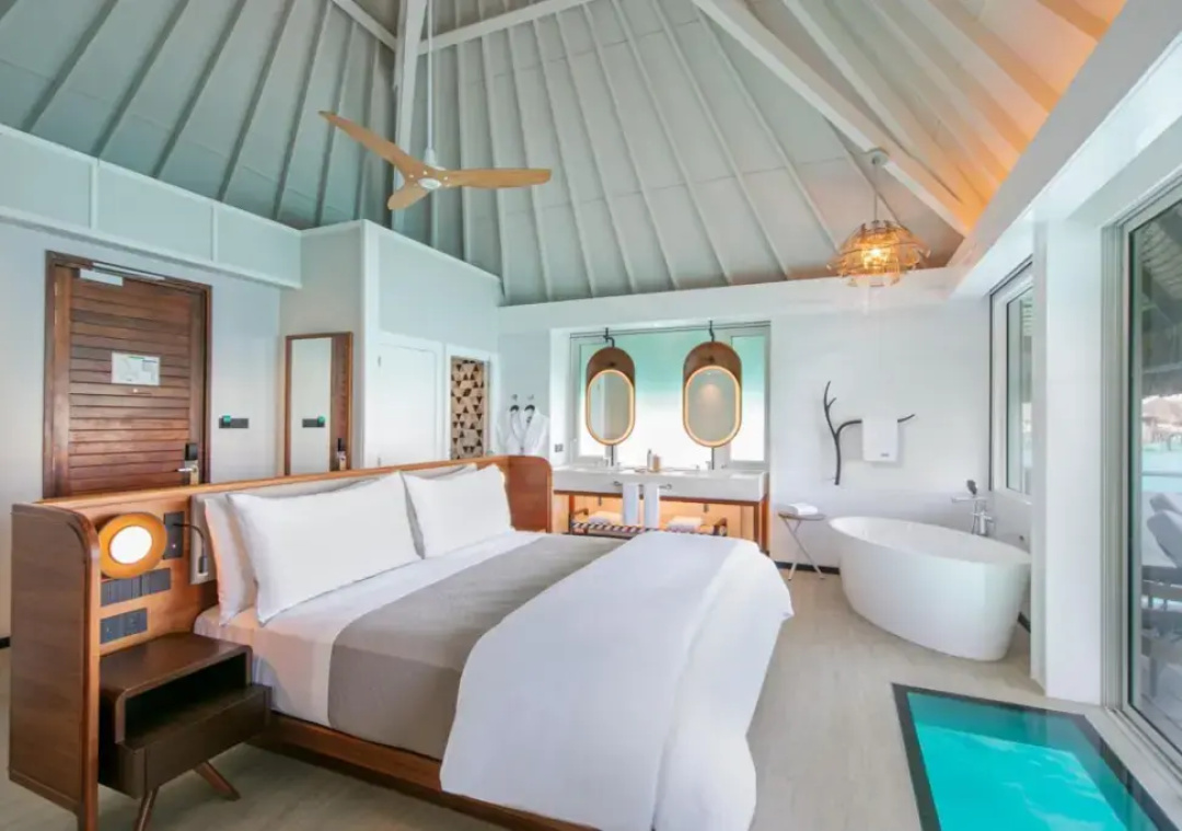 Overwater Double Bungalow Lagoon View
