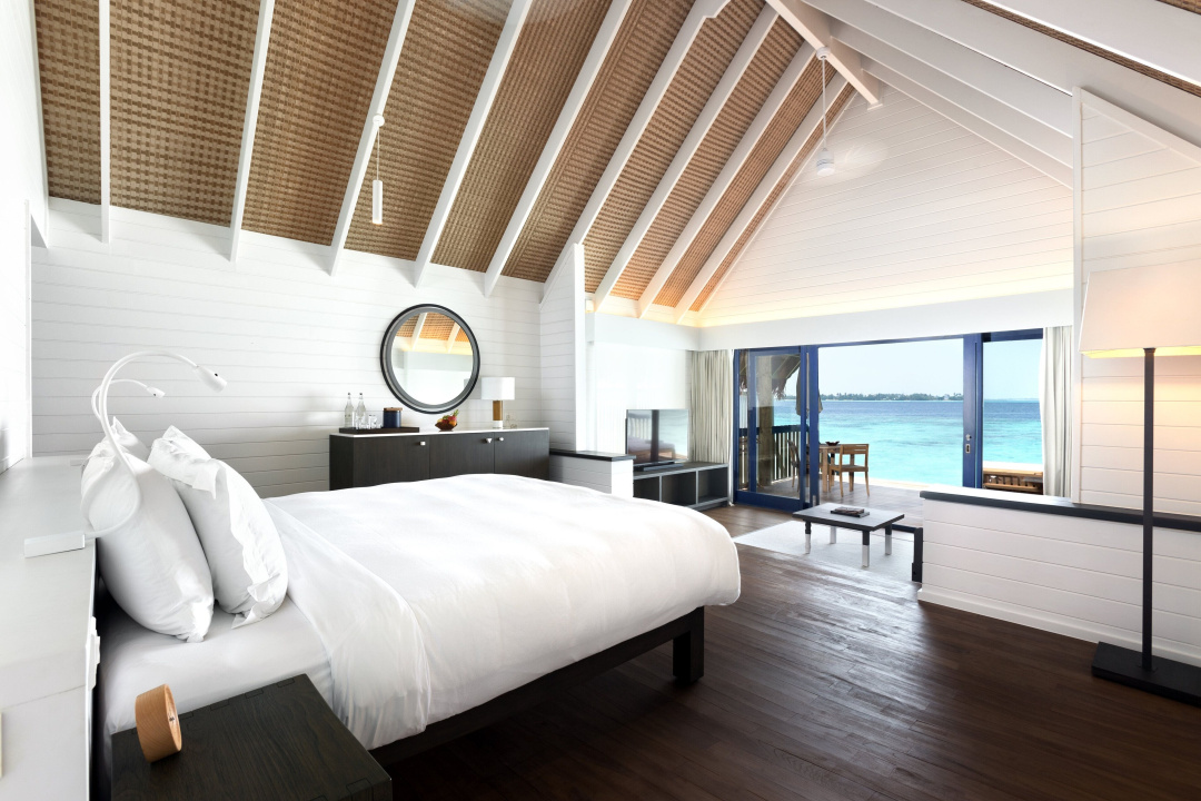 Dhoni Double Water Villa with ocean view