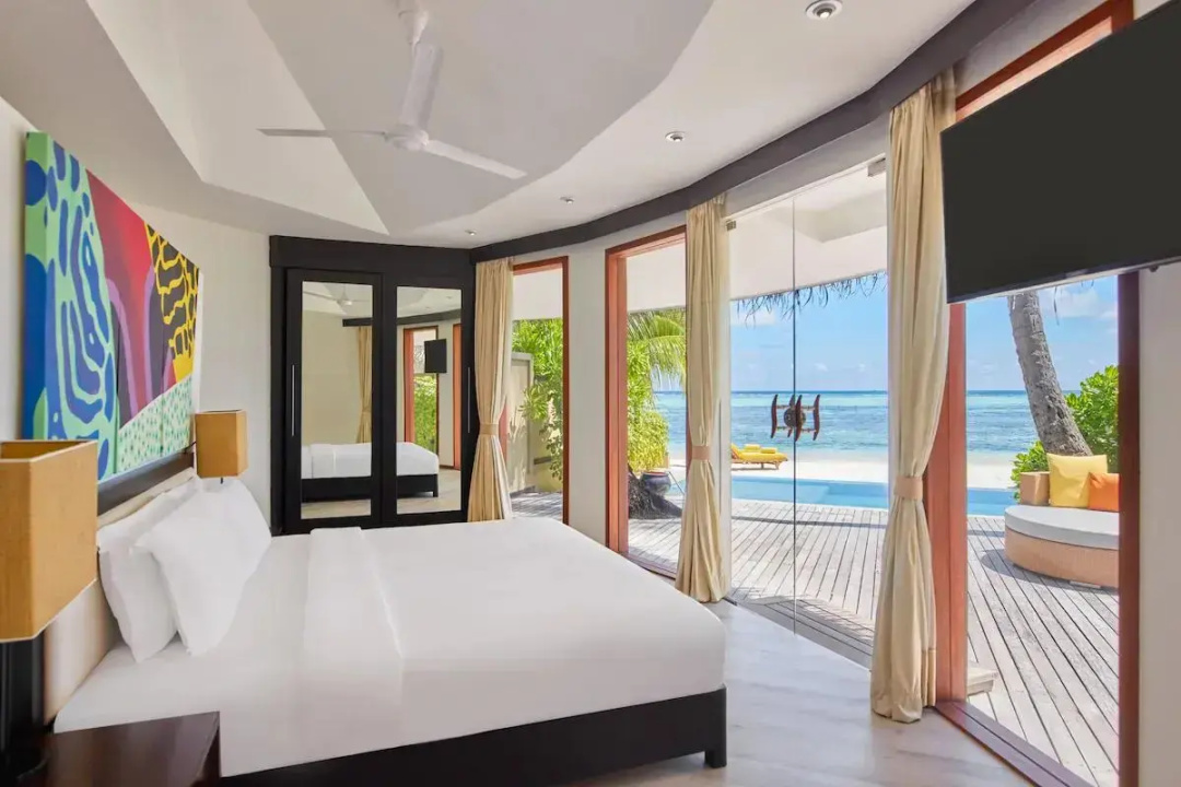 Angsana Velavaru — a balcony
