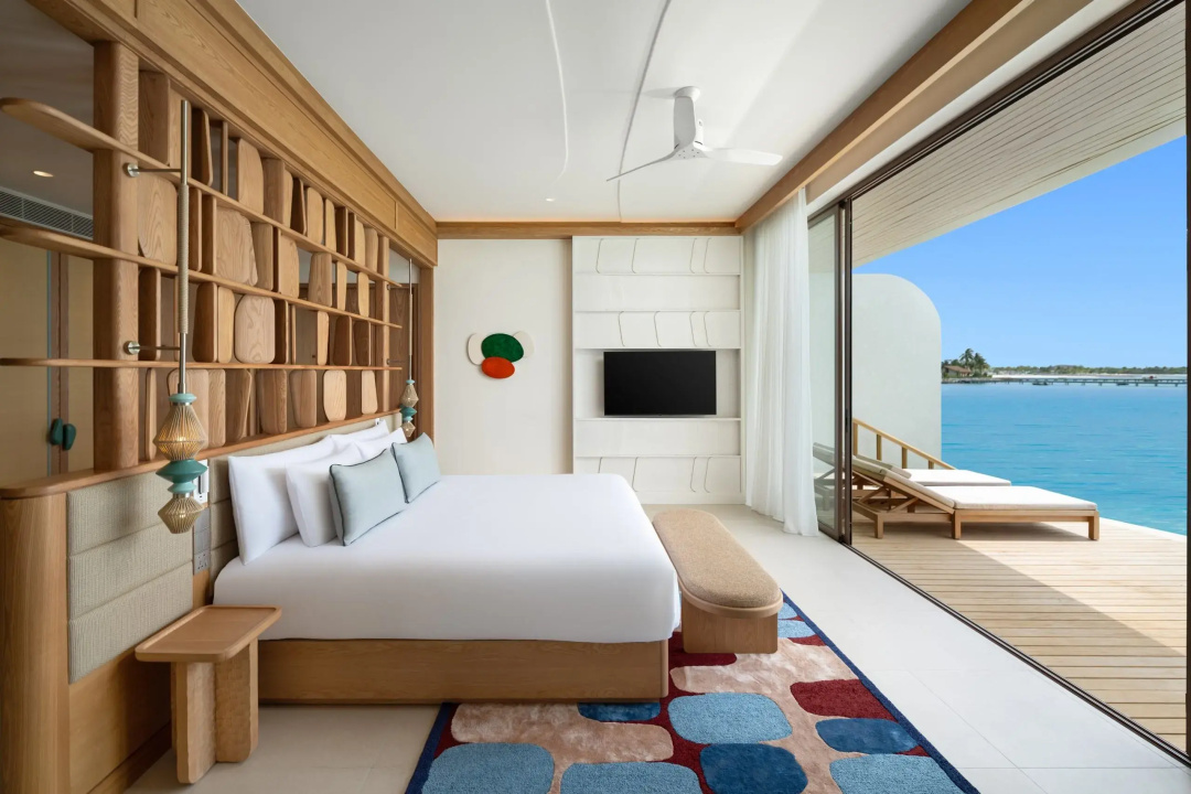Centara Grand Lagoon Maldives — a balcony