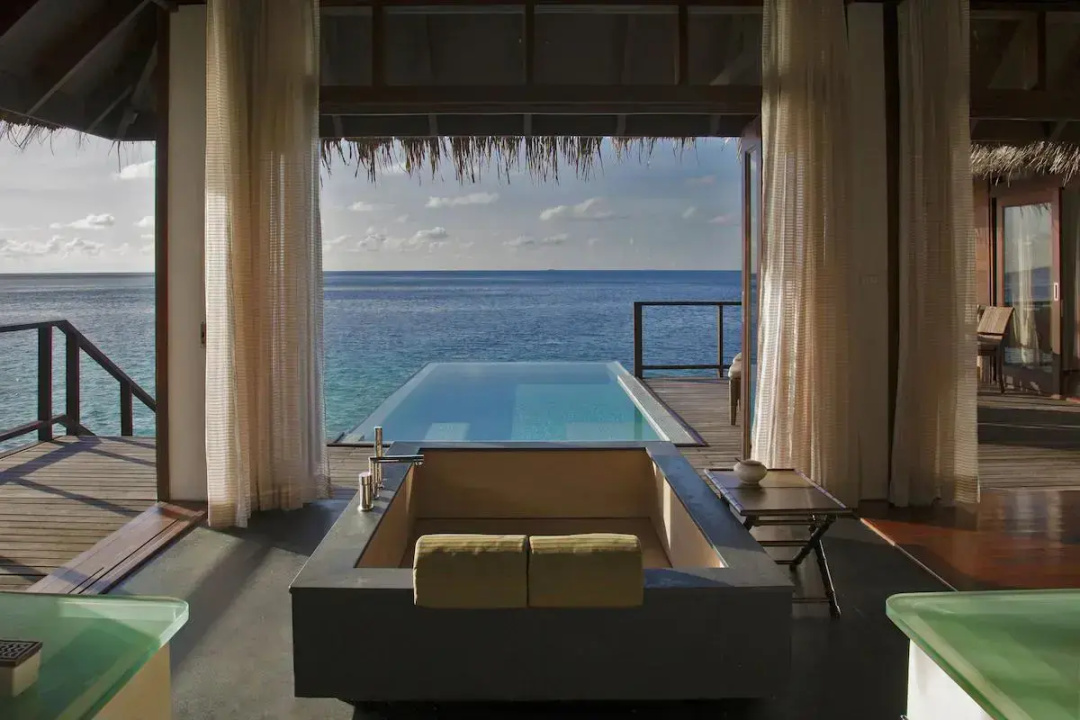 Coco Bodu Hithi Resort — a balcony