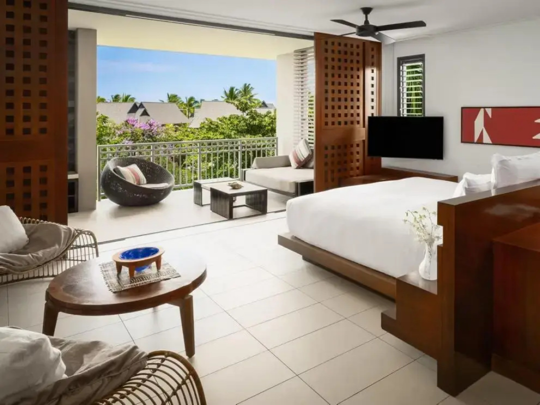 Room with garden view