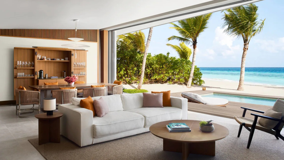 2 Bedrooms Beach Pool Villa with sunset view
