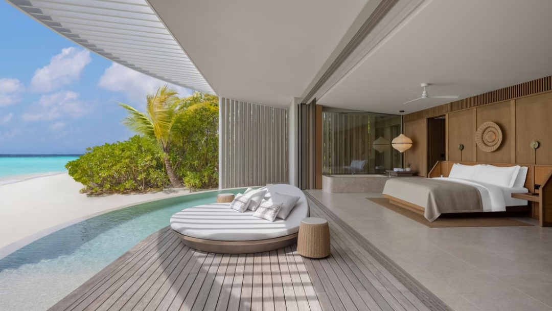 1 Bedroom Beach Double Pool Villa with sunset view
