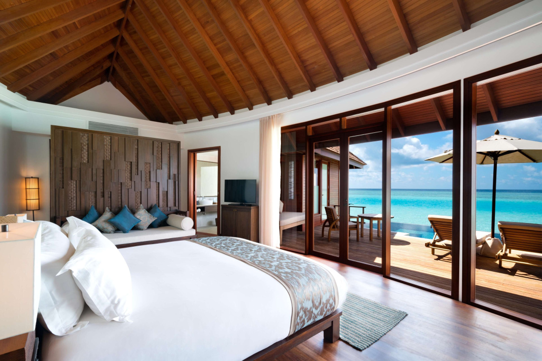 Overwater Pool Double Suite with sunset view