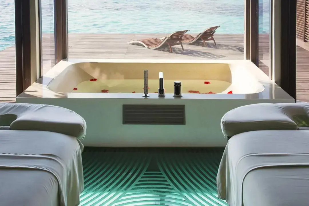 Coco Bodu Hithi Resort — a balcony