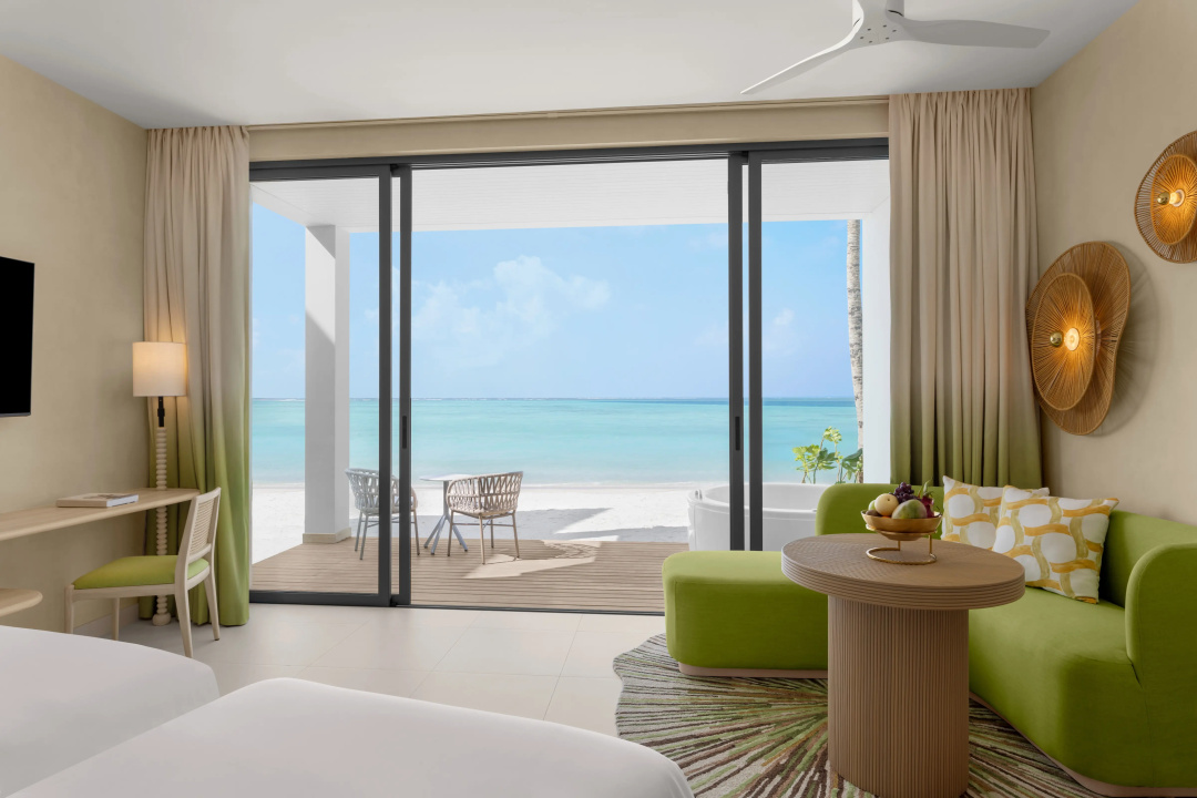 Centara Mirage Lagoon Maldives — a balcony