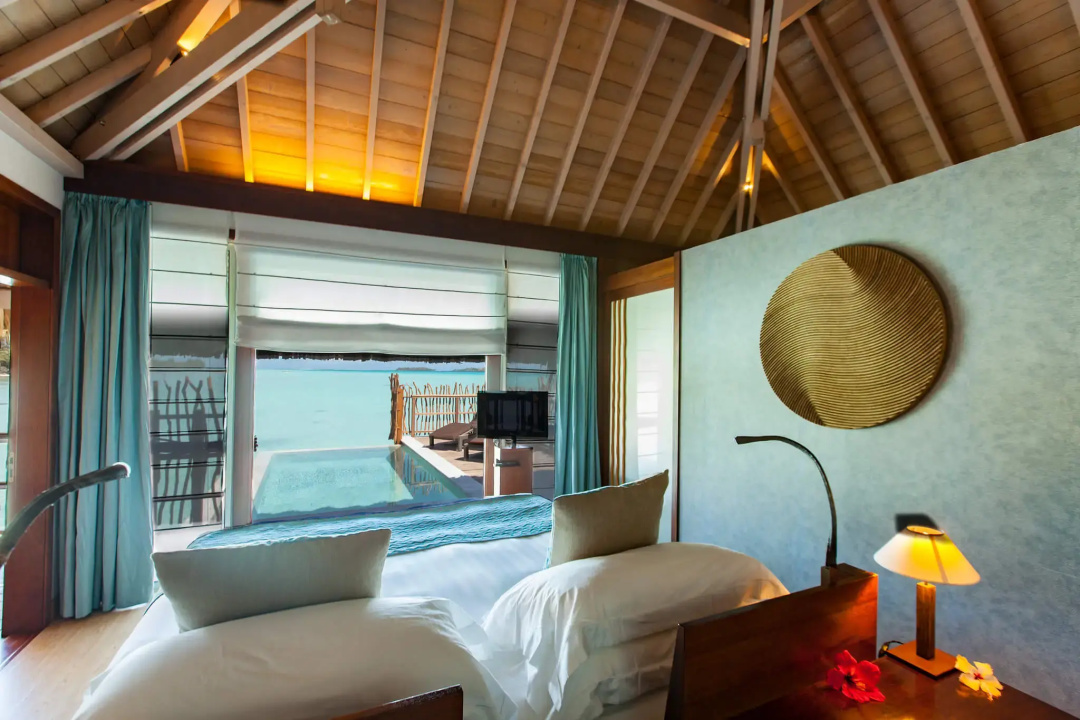 Overwater Double Pool Villa with lagoon view