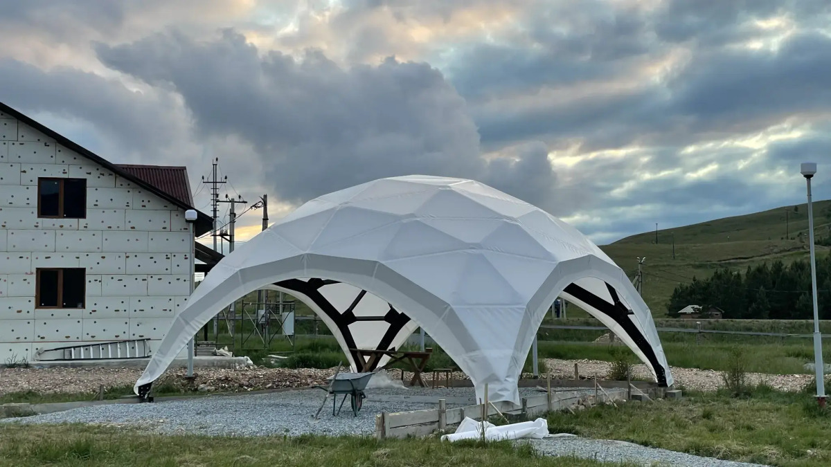 Юмарт озеро Талкас База семейного отдыха