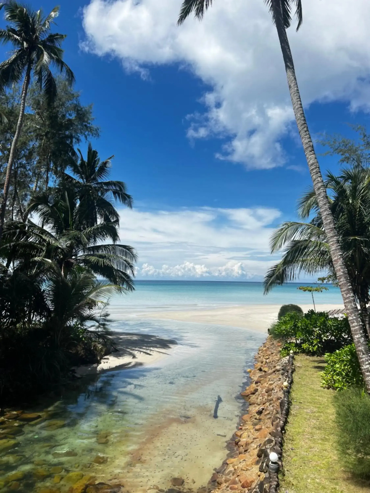 Sunshine on the rock