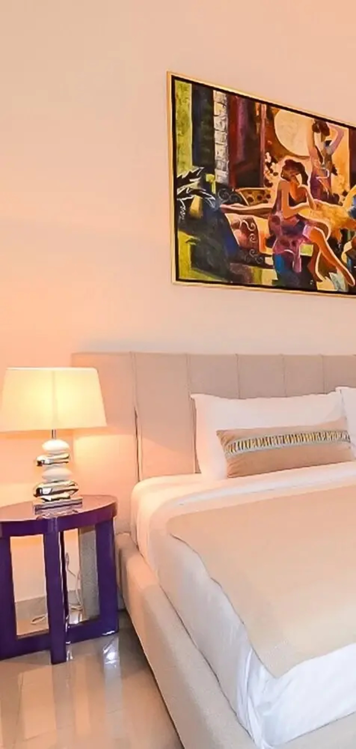 Contemporary One Bedroom with Full Marina View