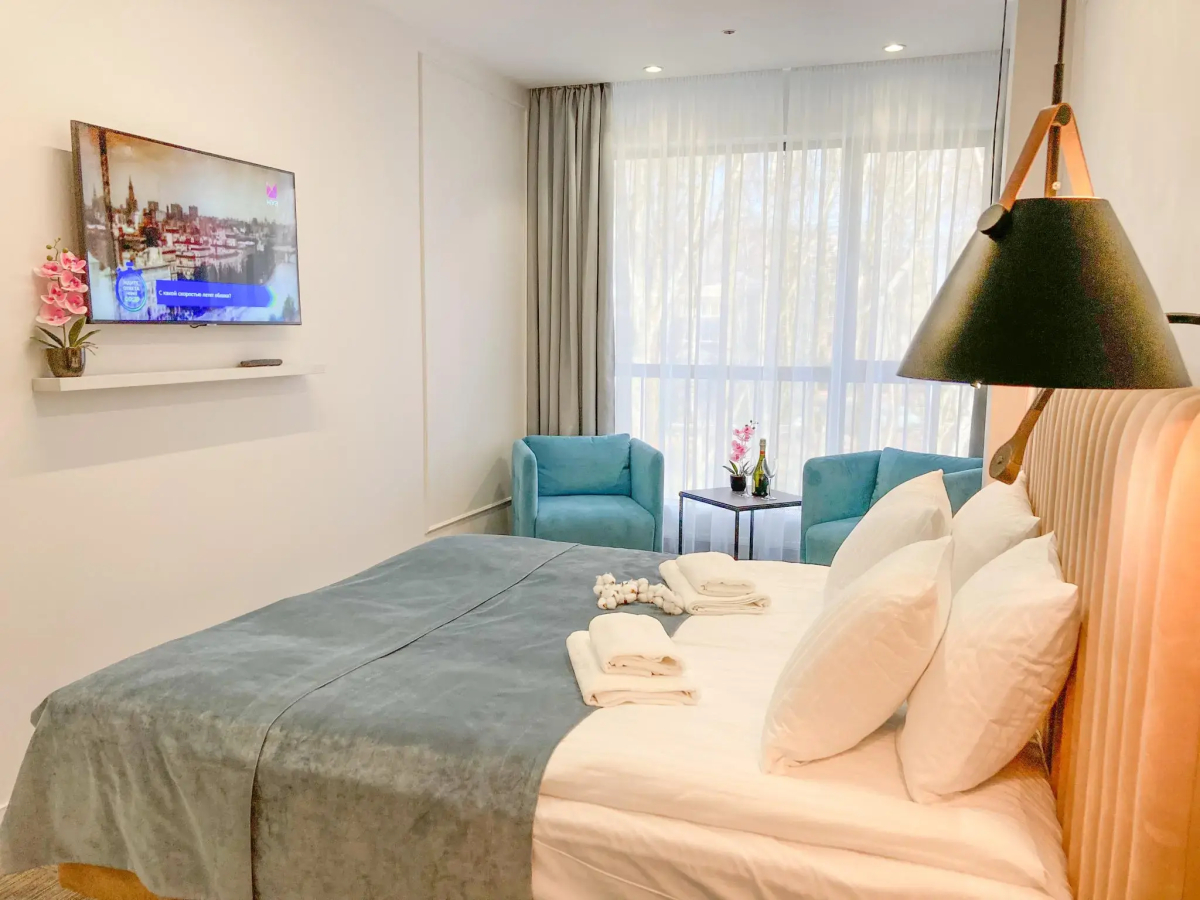 Sun City Apartments (Сан Сити Апартментс) на улице Ленина 52