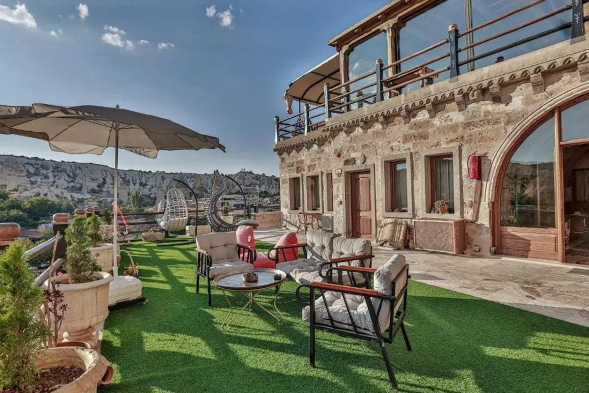 Отель Şah Saray Cave Suites Halal