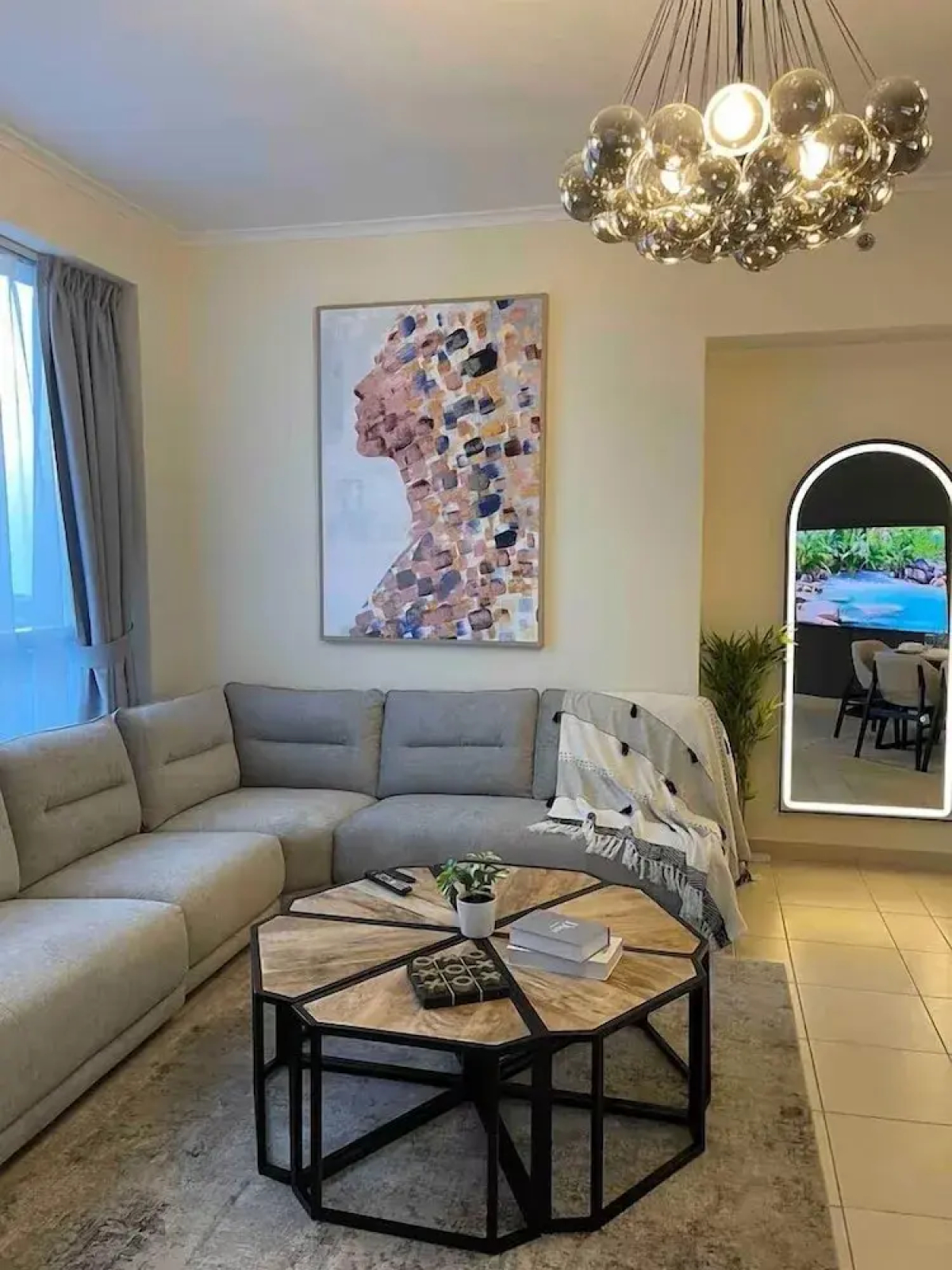 Modern Skyline Sea View 2BR Apartment