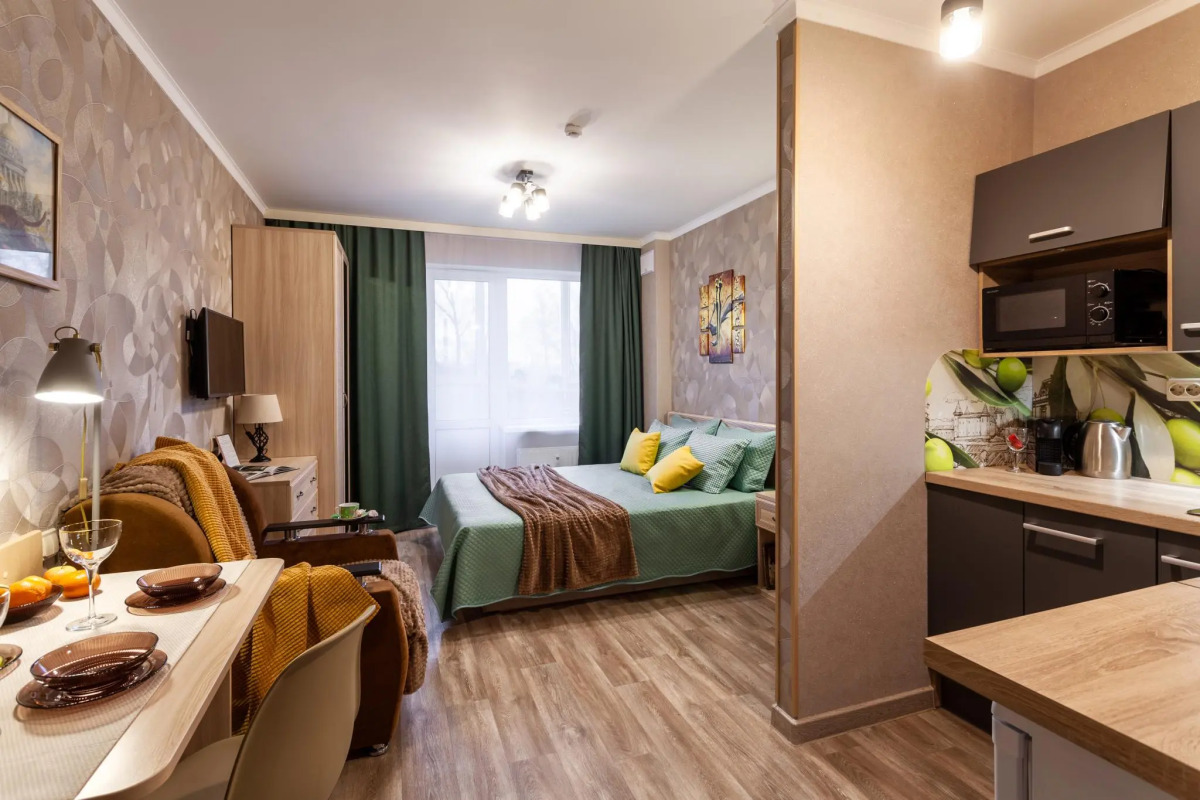 Апартаменты на улице Бабушкина 84 корпус 1