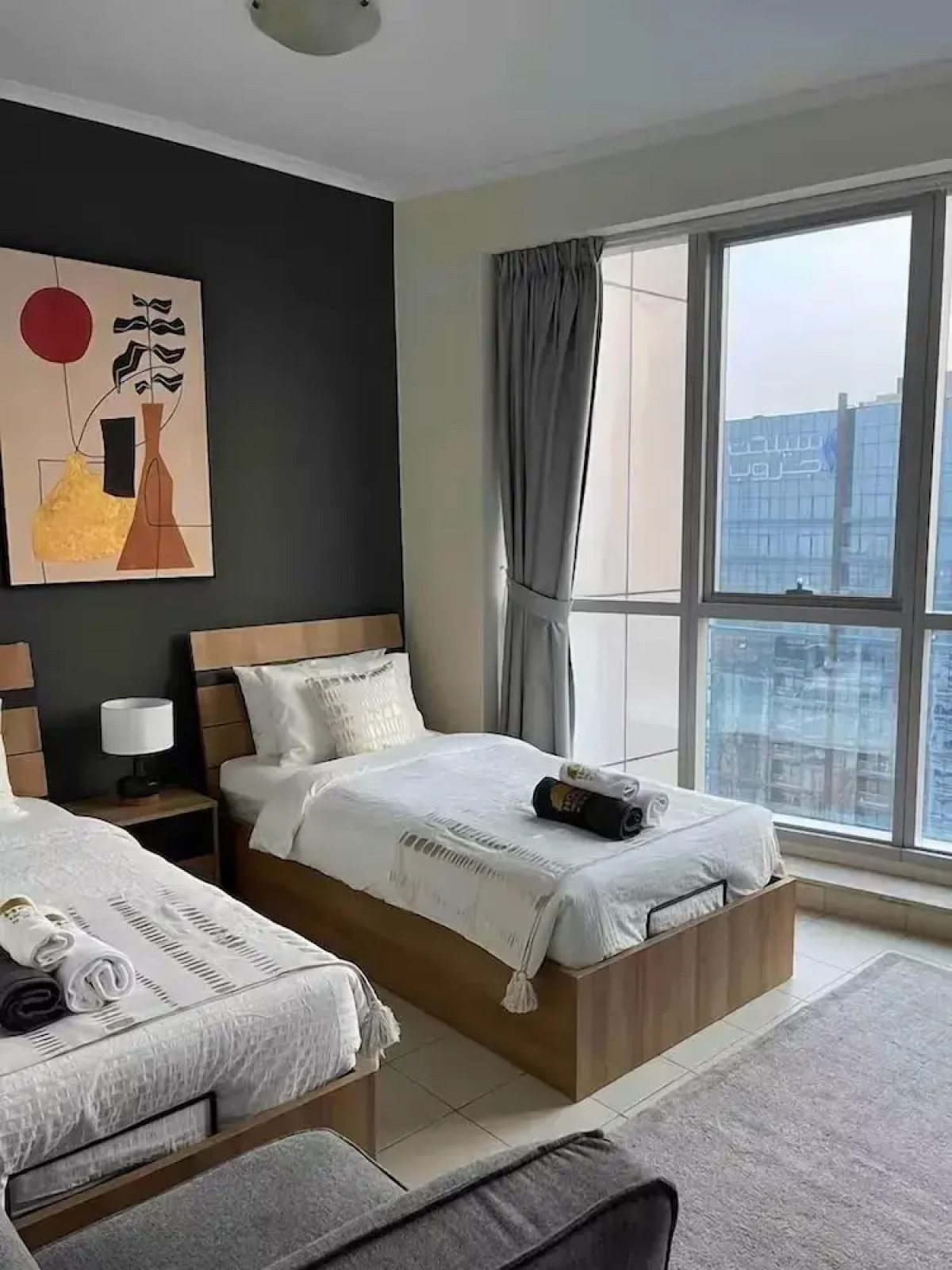 Modern Skyline Sea View 2BR Apartment