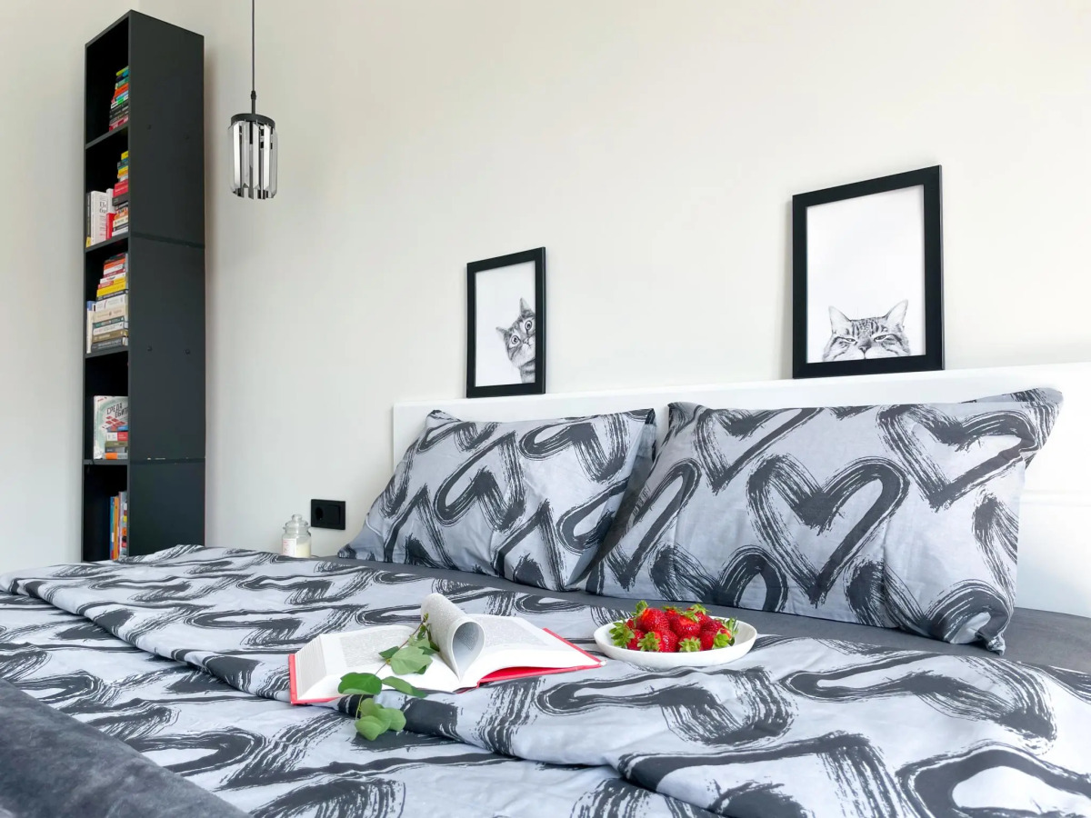 Апартаменты Черное&Белое на улице Тургенева