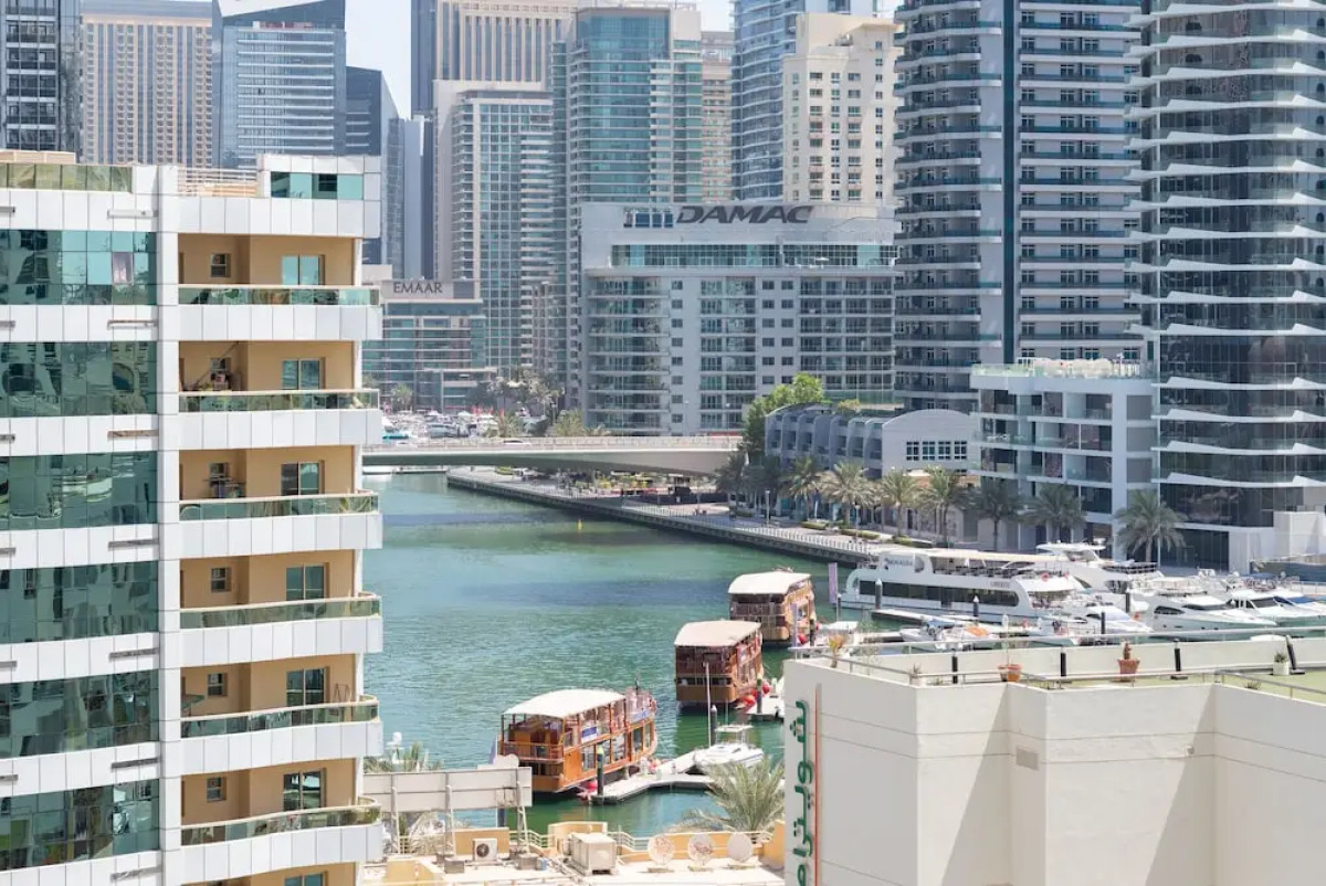 Marco Polo - Studio with Marina View + Huge Balcony in Marina