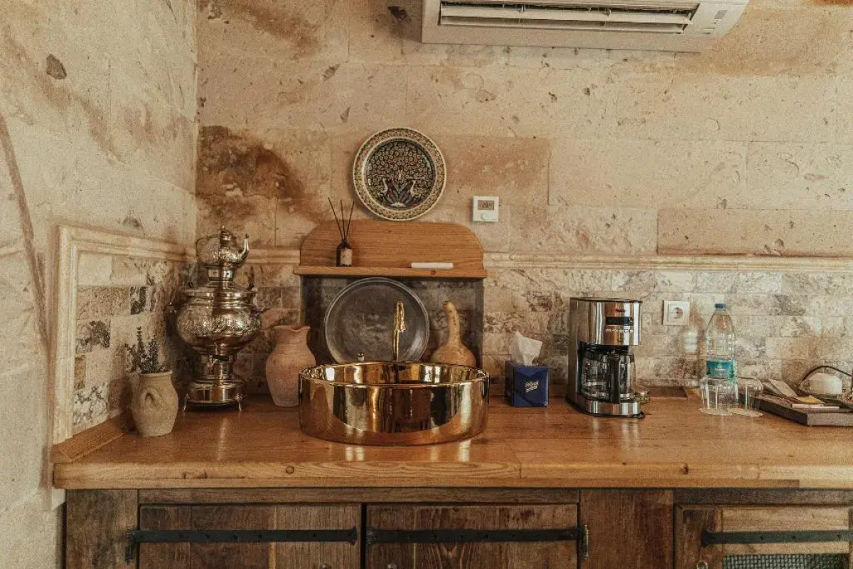 Отель Şah Saray Cave Suites Halal