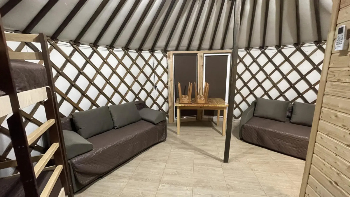 Юмарт озеро Талкас База семейного отдыха