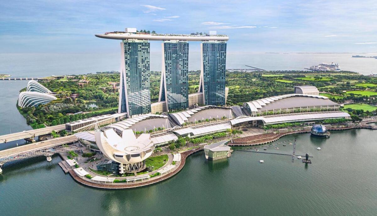 Отель Marina Bay Sands