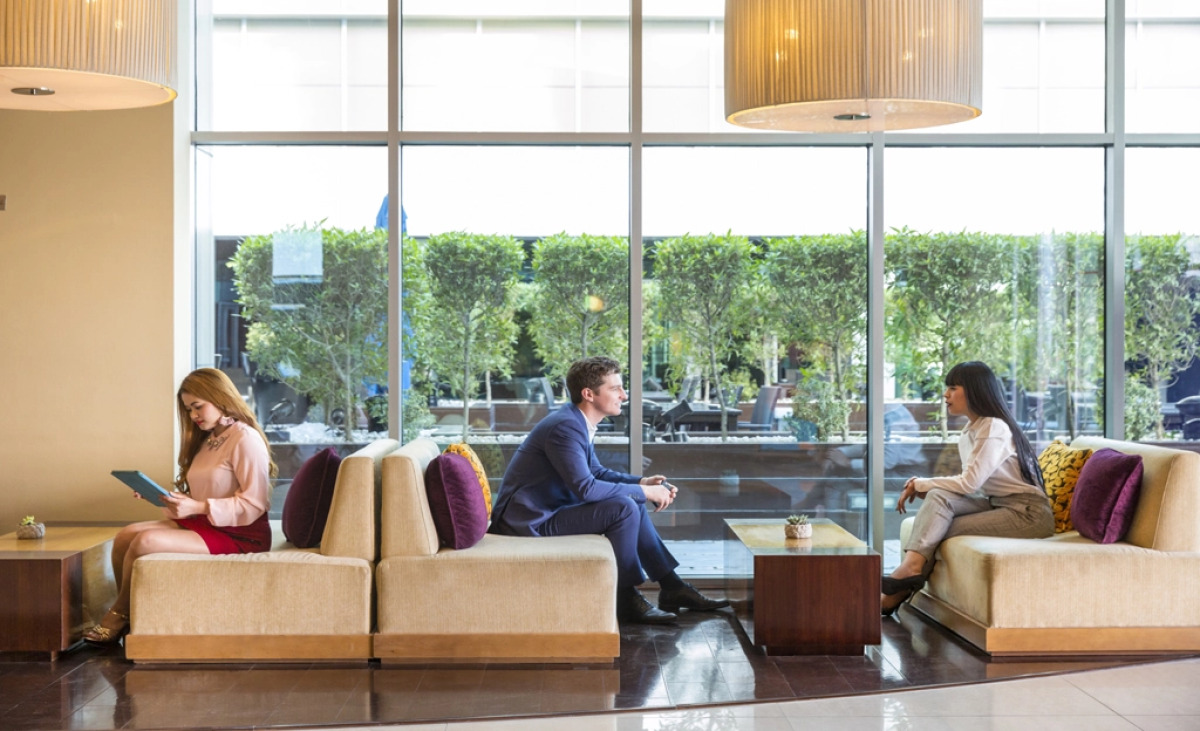 Отель Novotel Suites Mall Avenue Dubai