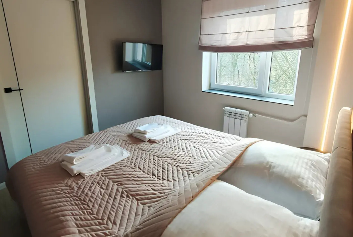 Апартаменты Три семерки на улице Гостиная