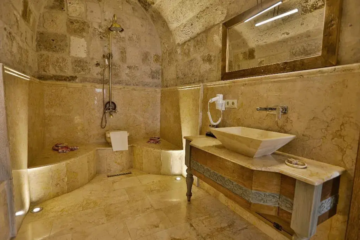 Отель Şah Saray Cave Suites Halal