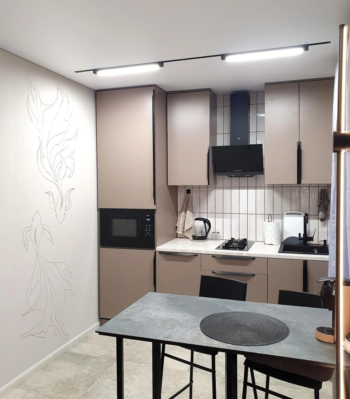 Апартаменты Три семерки на улице Гостиная