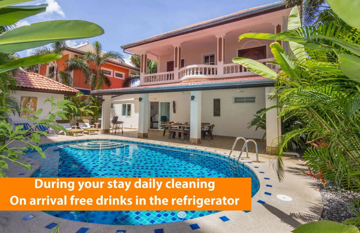 Villa Waree 5 minutes from City and Beach